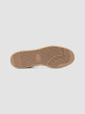 THE ANSWER 001 - Sneaker in Pelle e Pelle Scamosciata Bianca - thumb image 5,side view