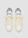 THE DIME 001 - Off White leather Low Top Sneakers