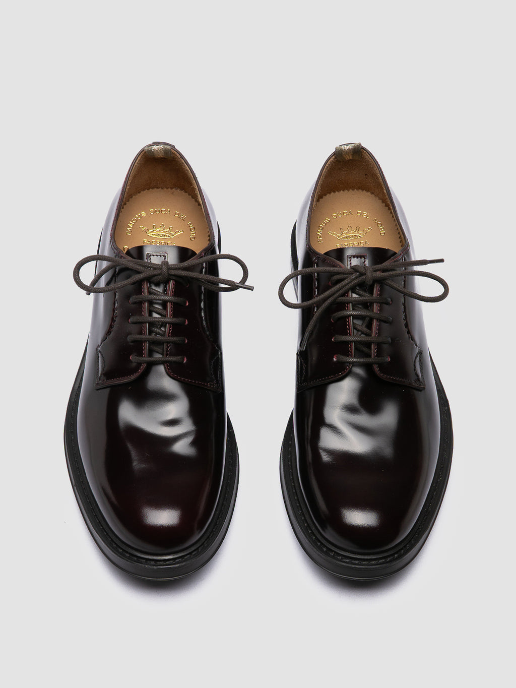 UNIFORM 003 - Derby in Pelle Bordeaux