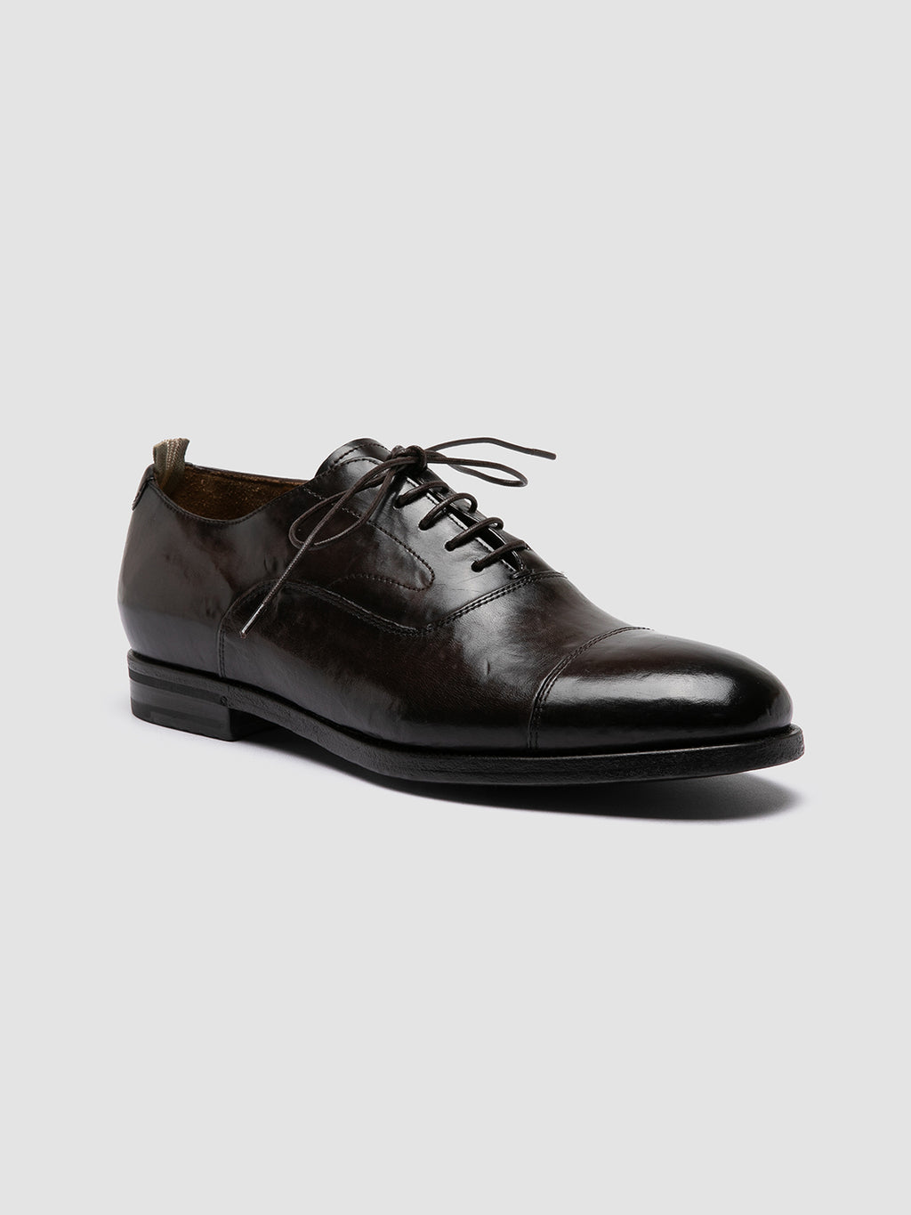 VANDERBILT CAOU 011 - Scarpe Oxford Marroni in Pelle