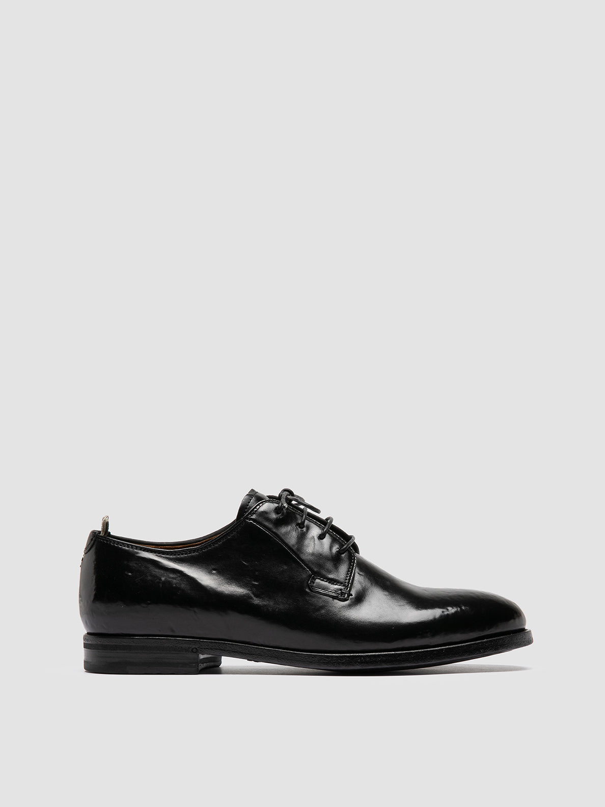 Officine Creative VANDERBILT CAOU 013 Scarpe Derby Nere in Pelle