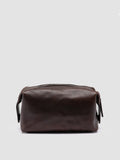 VANITY CASE 001 - Brown Leather Pouch