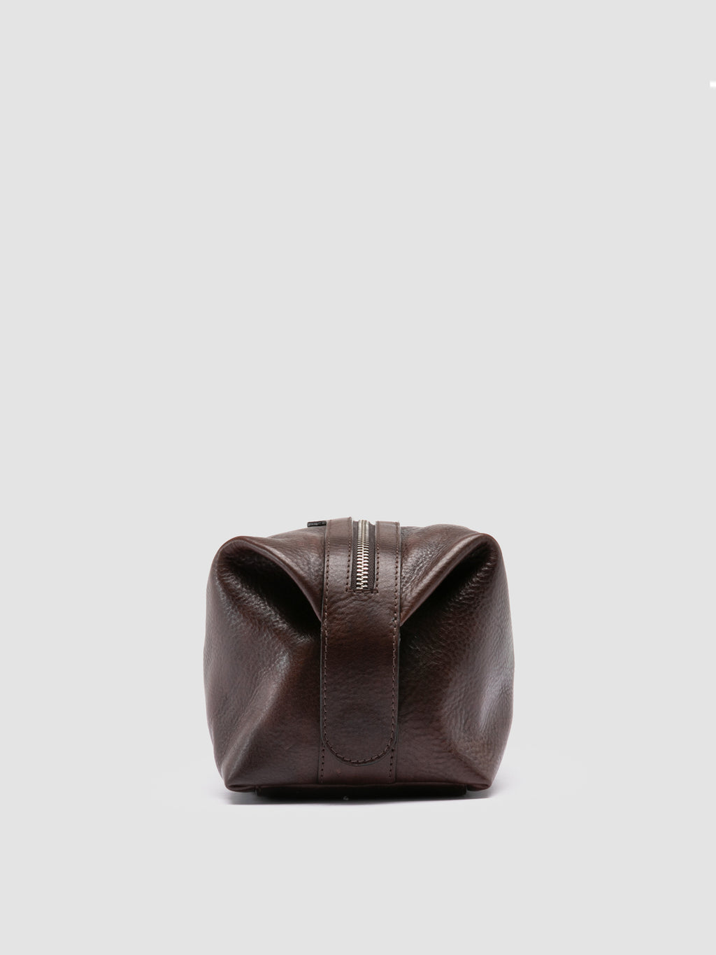 VANITY CASE 001 - Brown Leather Pouch