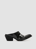 WANDA DD 101 - Black Leather Mule Sandals Women Officine Creative - 1