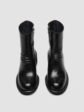 WILDS 004 - Black Leather Zipped Boots