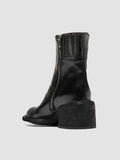 WILDS 004 - Black Leather Zipped Boots