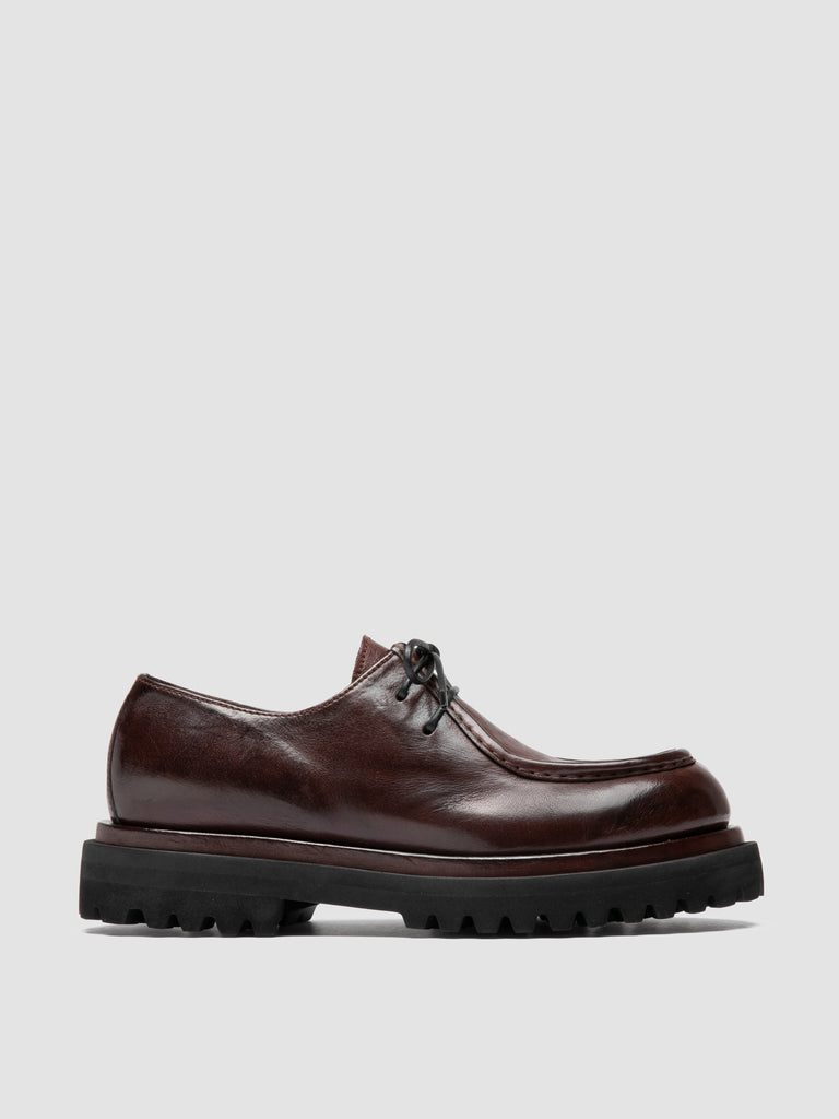 WISAL DD 125 - Derby in Pelle  Bordeaux