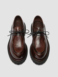 WISAL DD 125 - Burgundy Leather Derby Shoes Officine Creative - 2