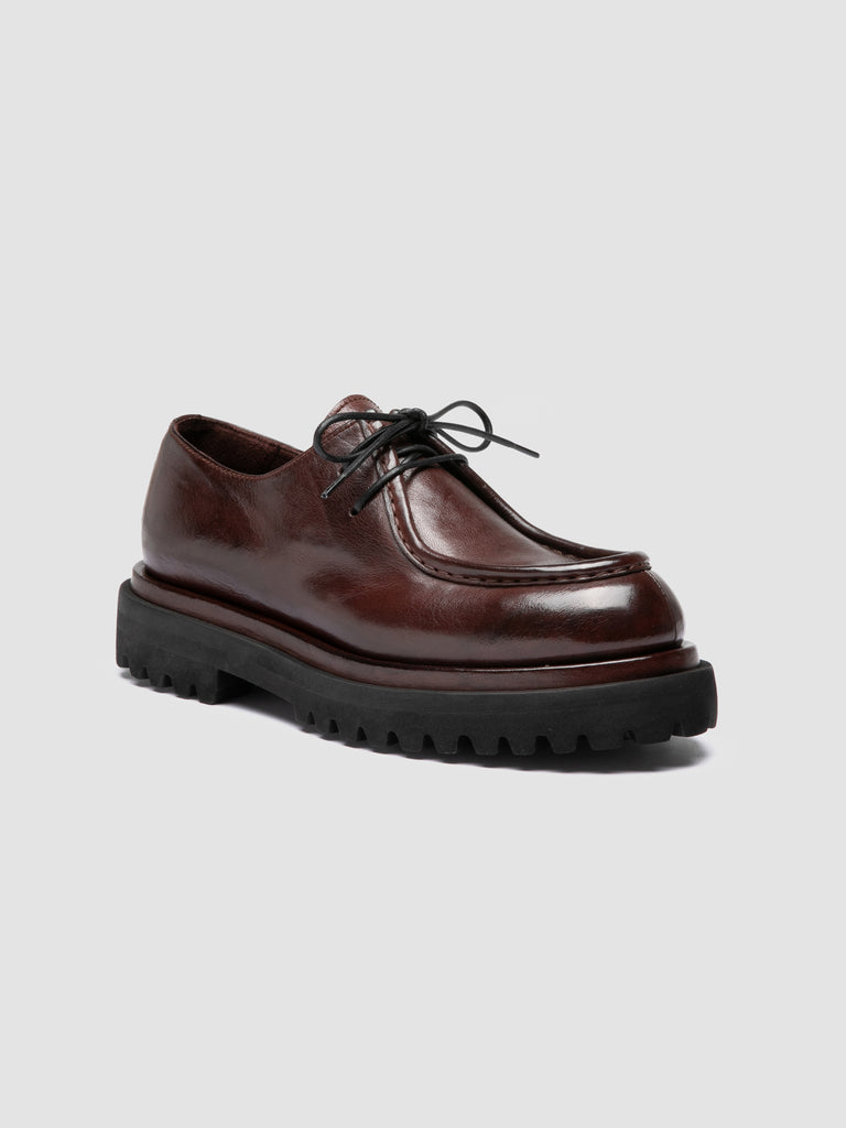 WISAL DD 125 - Derby in Pelle  Bordeaux