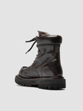 WISAL DD 126 - Stivali Stringati in Pelle Marrone - thumb image 4,side view