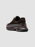 ZODIAC 001 - Sneaker Basse in Camoscio e Pelle Marrone