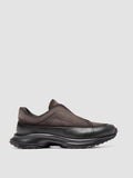 ZODIAC 001 - Sneaker Basse in Camoscio e Pelle Grigia