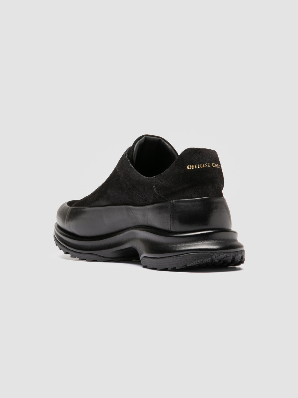 ZODIAC 001 - Sneaker Basse in Camoscio e Pelle Nera