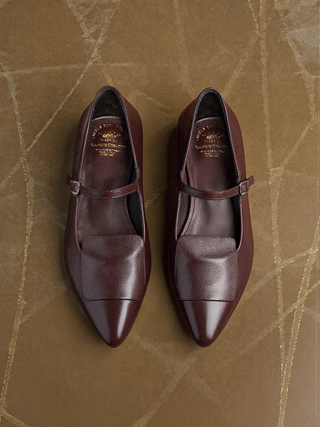 Officine Creative - Women's burgundy leather pumps