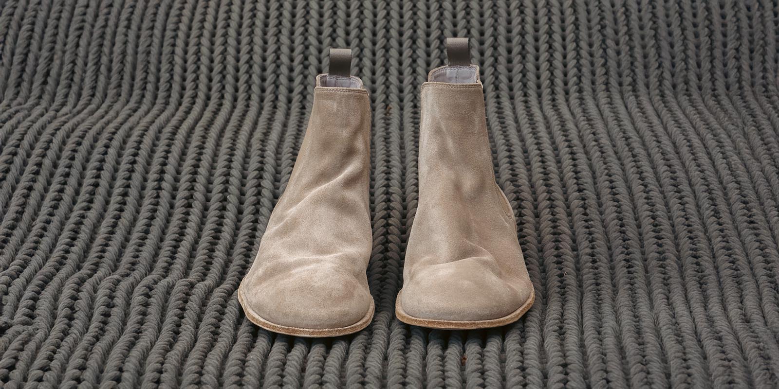 OFFICINE CREATIVE - Men's suede chelsea boots
