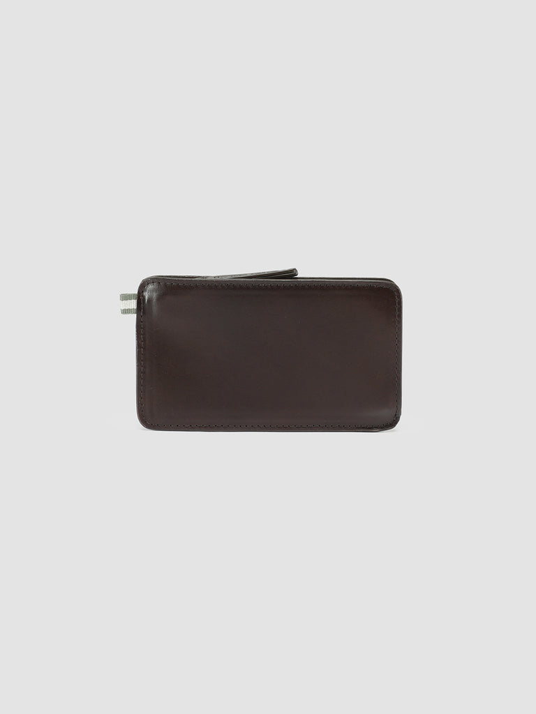 BERGE’ 03 - Brown Leather Card Holder