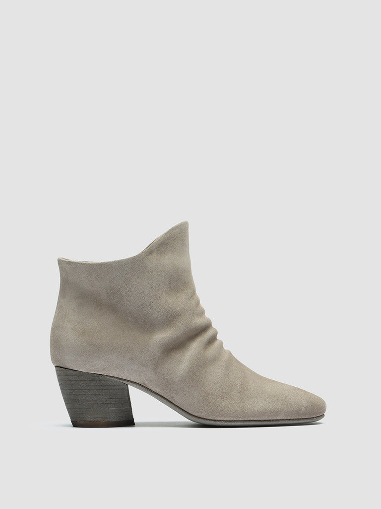 BETH 006 - Taupe Suede Ankle Boots