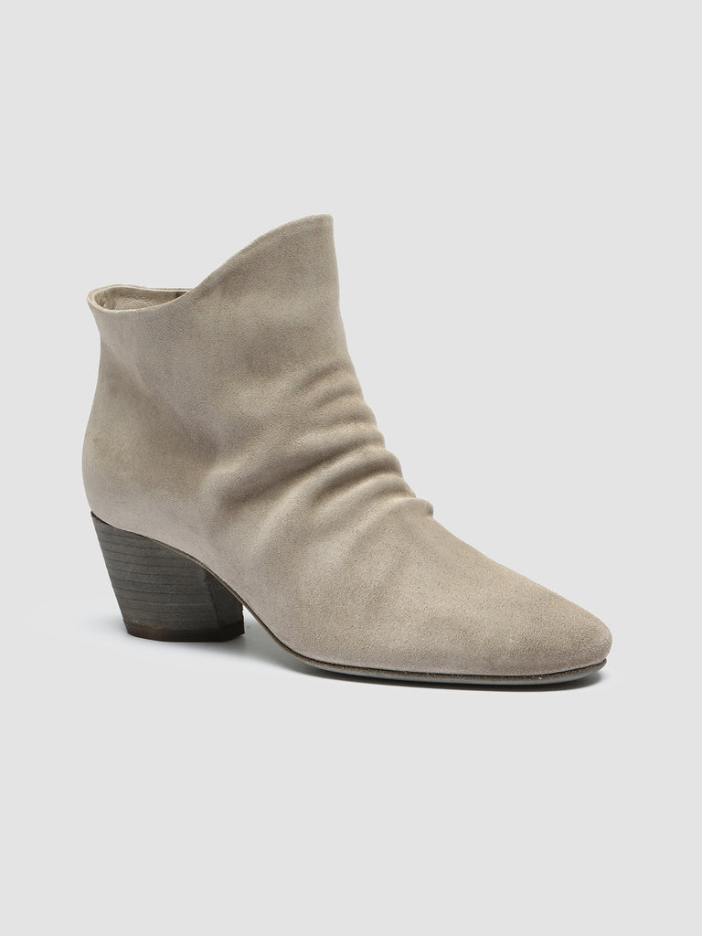 BETH 006 - Taupe Suede Ankle Boots Women Officine Creative - 3