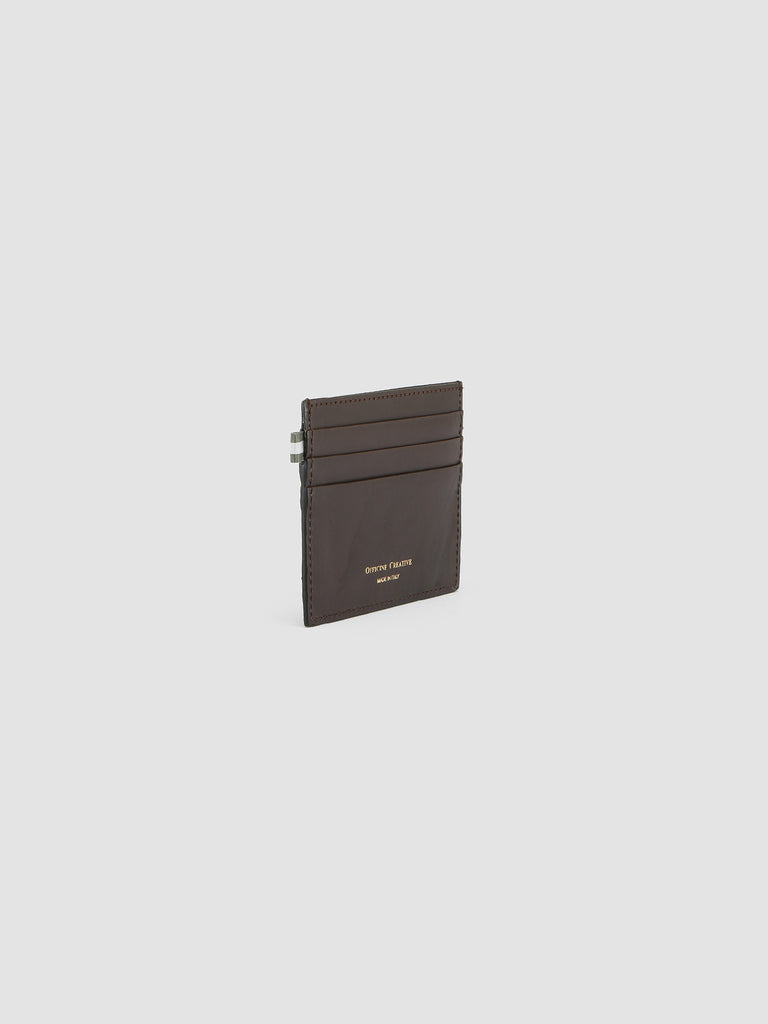 BOUDIN 22 - Brown Leather card holder  Officine Creative - 2