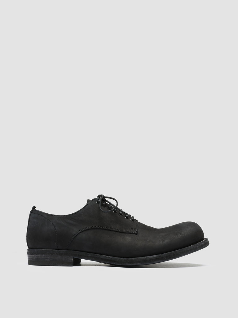 BUBBLE 001 - Black Suede Derby Shoes Men Officine Creative - 1