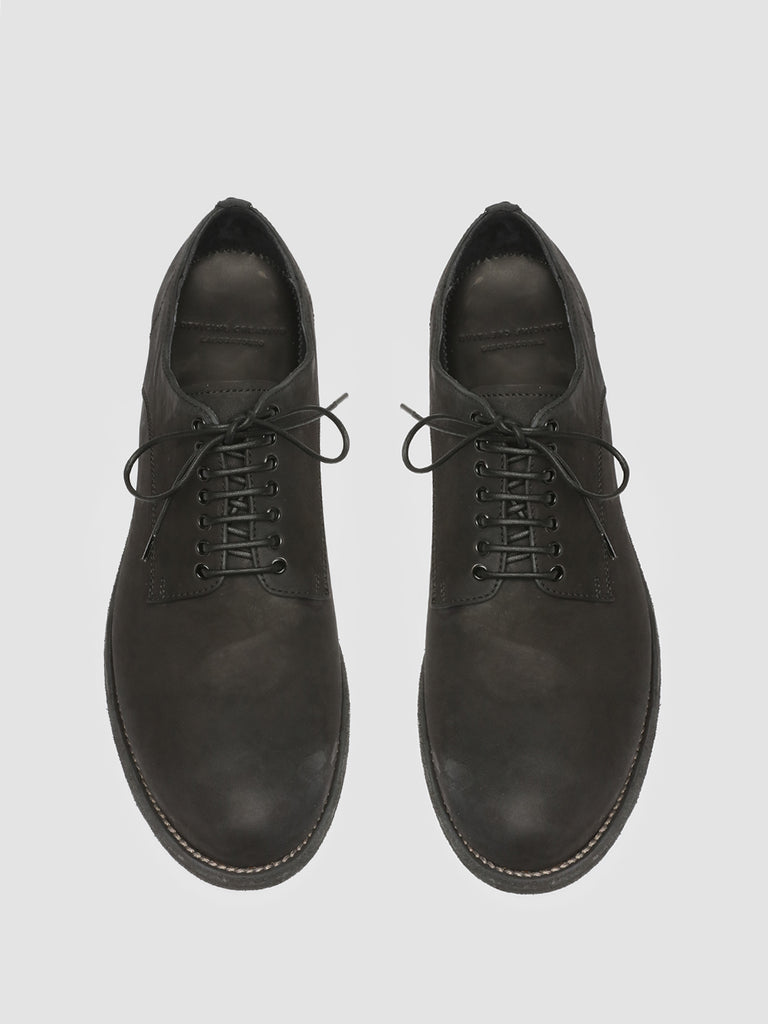 BUBBLE 001 - Black Suede Derby Shoes Men Officine Creative - 2