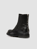 BULLA DD 104 - Black Leather Zipped Boots Men Officine Creative - 4