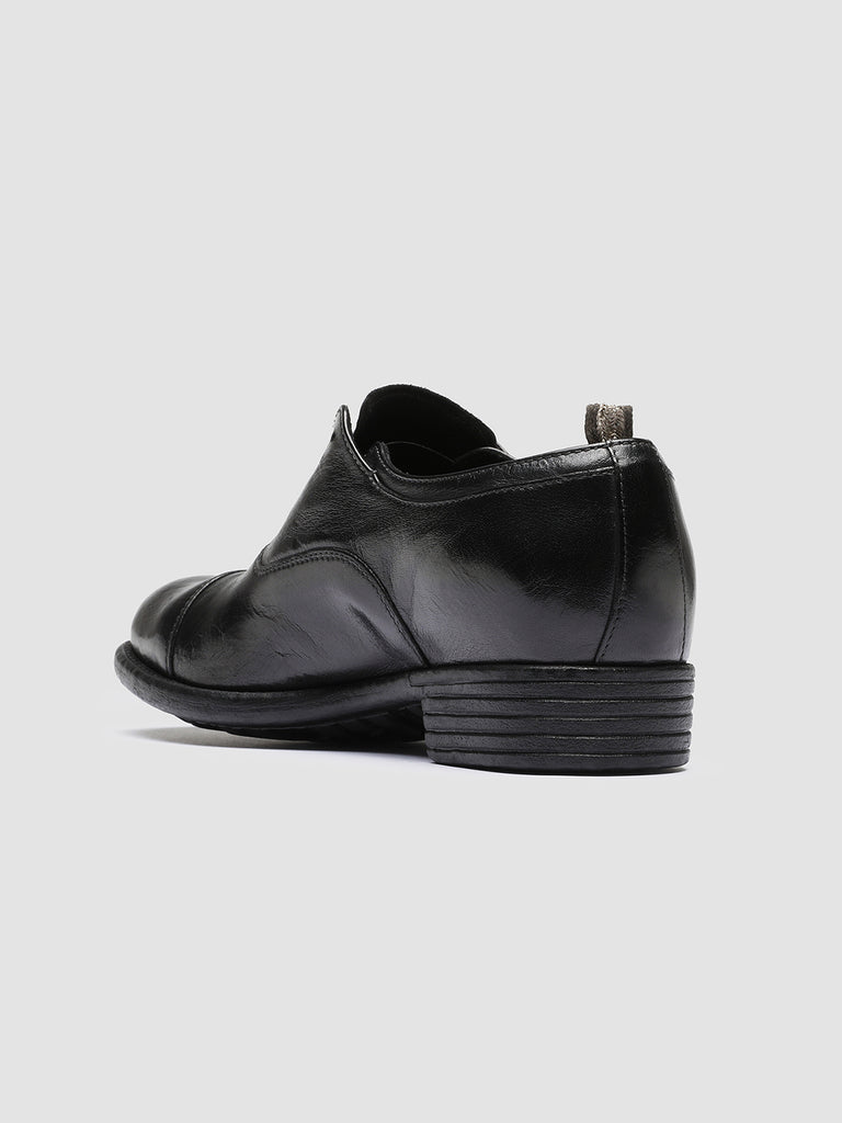 CALIXTE 003 - Black Leather Oxford Shoes Women Officine Creative - 4
