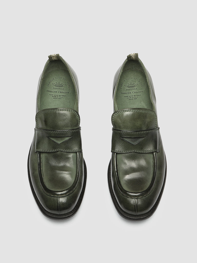 CALIXTE 020 - Green Leather loafers Women Officine Creative - 2