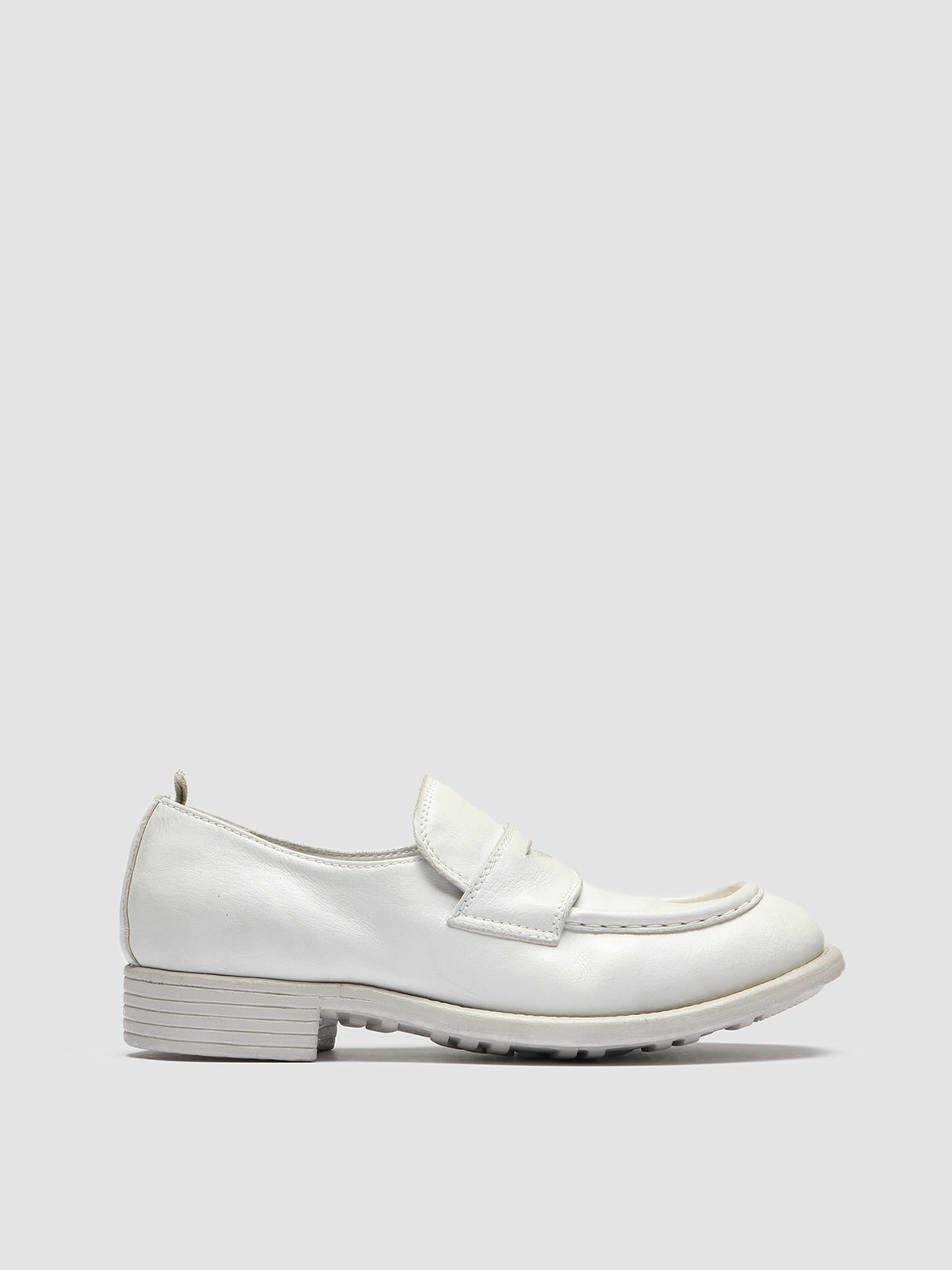 Officine Creative CALIXTE 020 Mocassini in Pelle Bianca