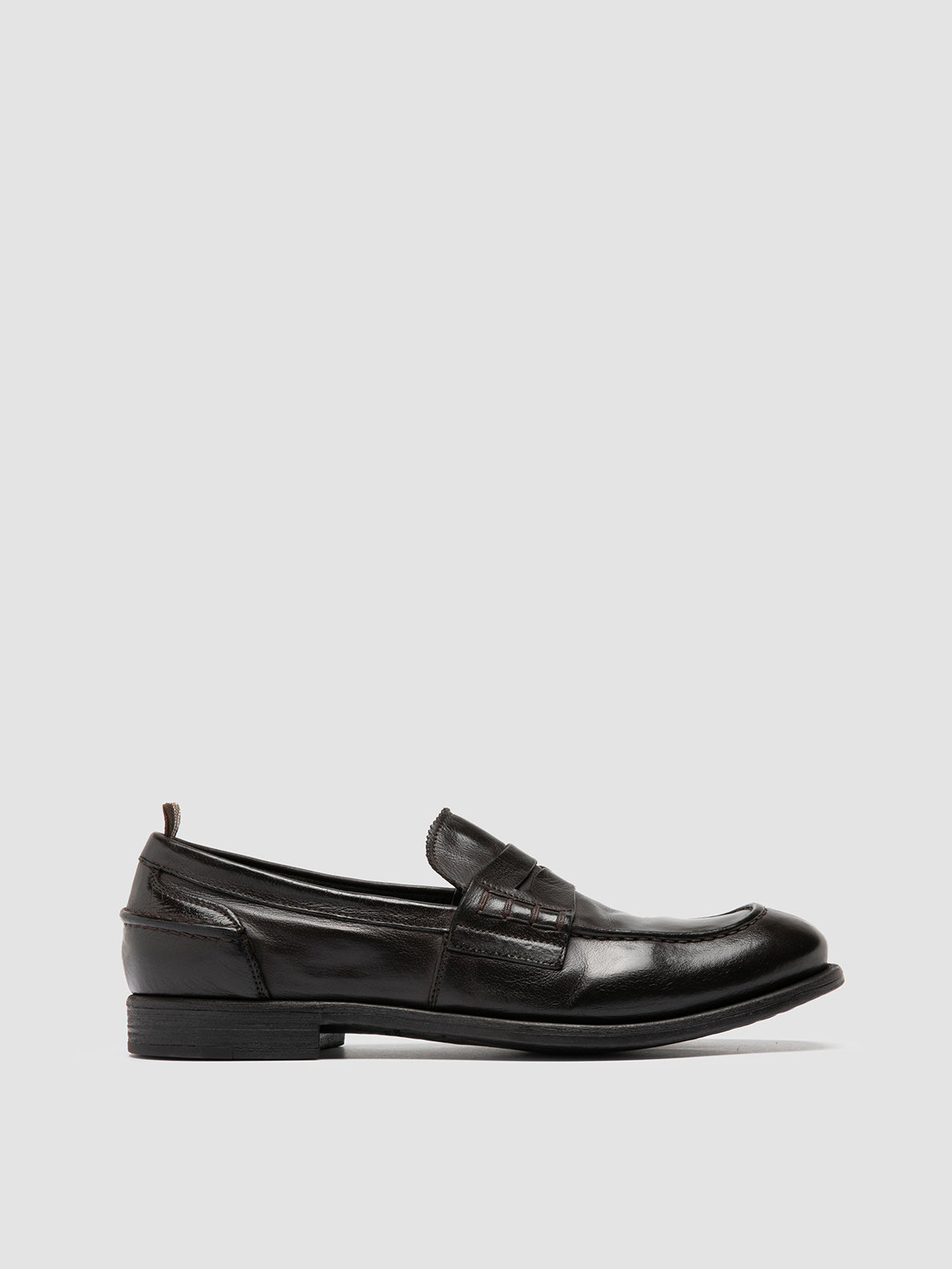 Officine Creative CHRONICLE 144 Mocassini Penny Loafer in Pelle Marrone