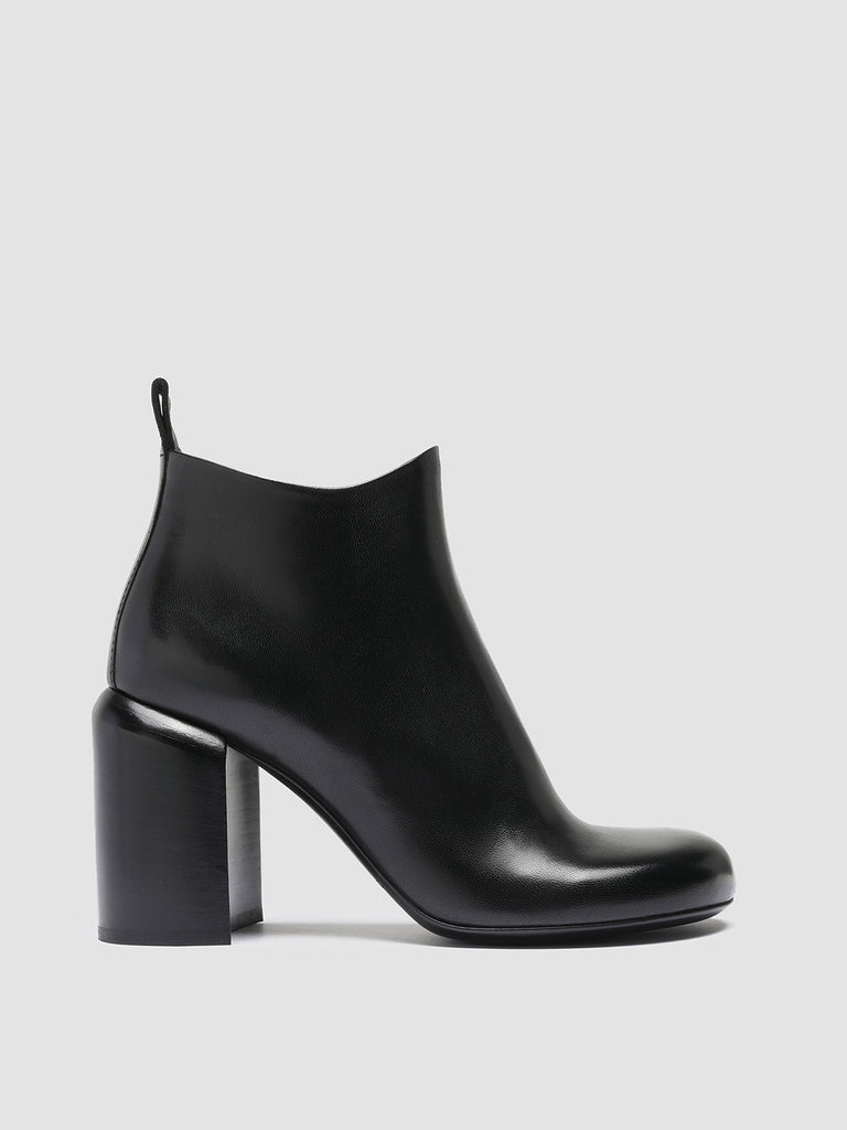 ESTHER 001 - Black Nappa Leather Ankle Boots Women Officine Creative - 1