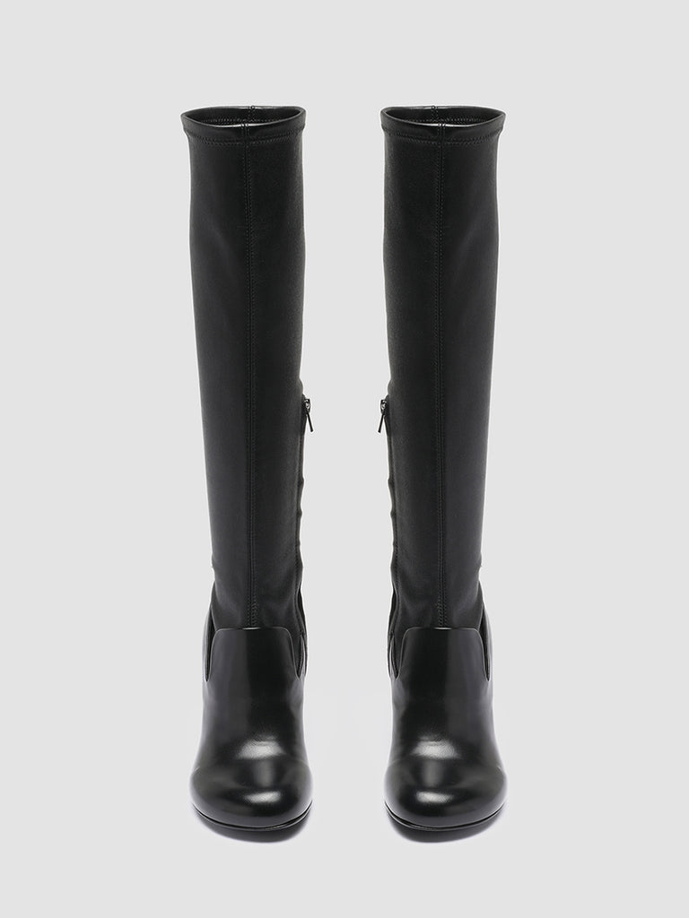 ESTHER 006 - Black Nappa Leather Boots