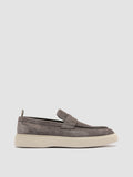 FRAME 001 - Grey Suede Penny Loafers Men Officine Creative - 1