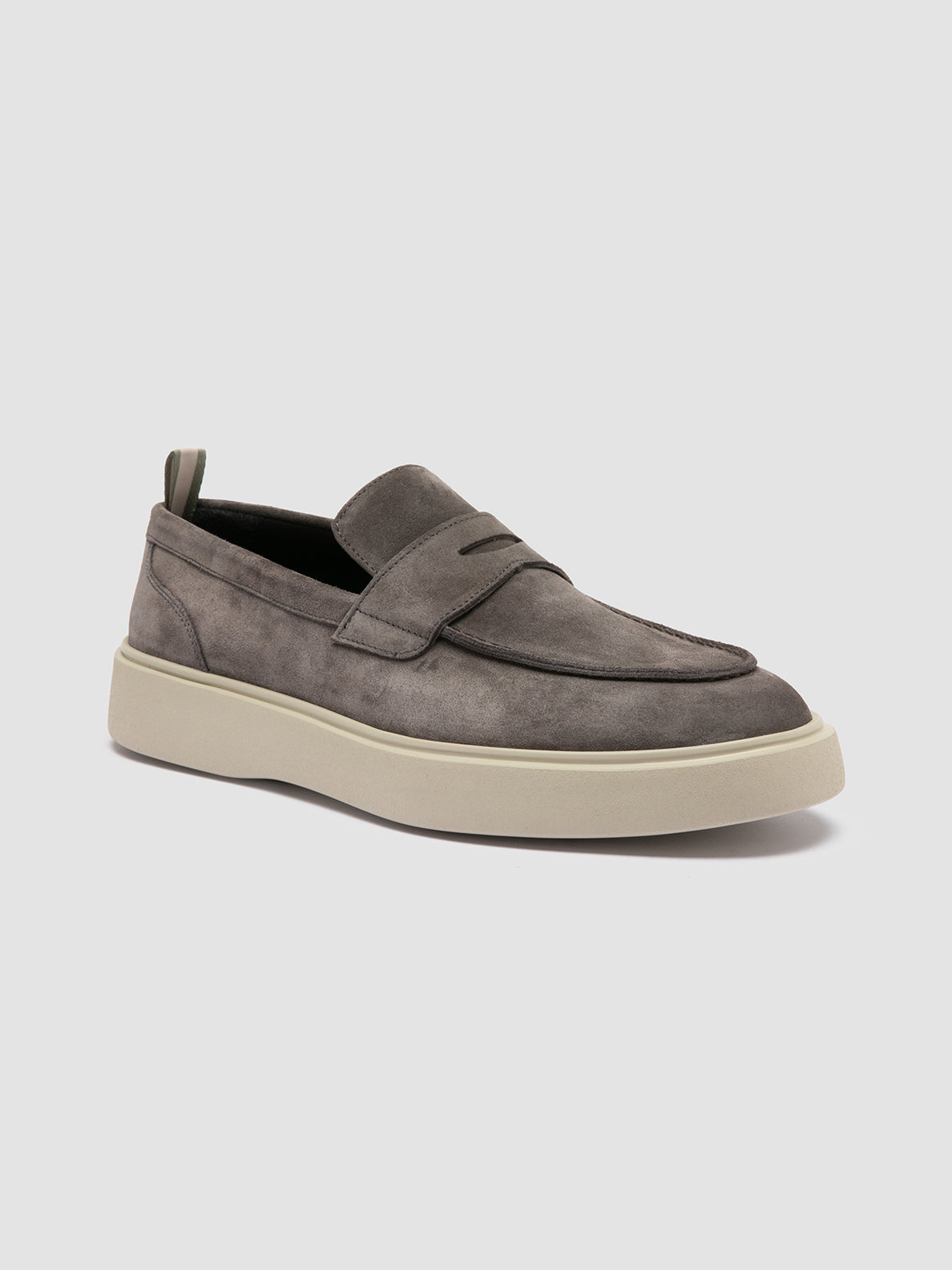 Mocassini Base London Bruno In Pelle Marrone Chiaro, Uomo, Con Soletta Ortholite, Stile Casual Elegante
