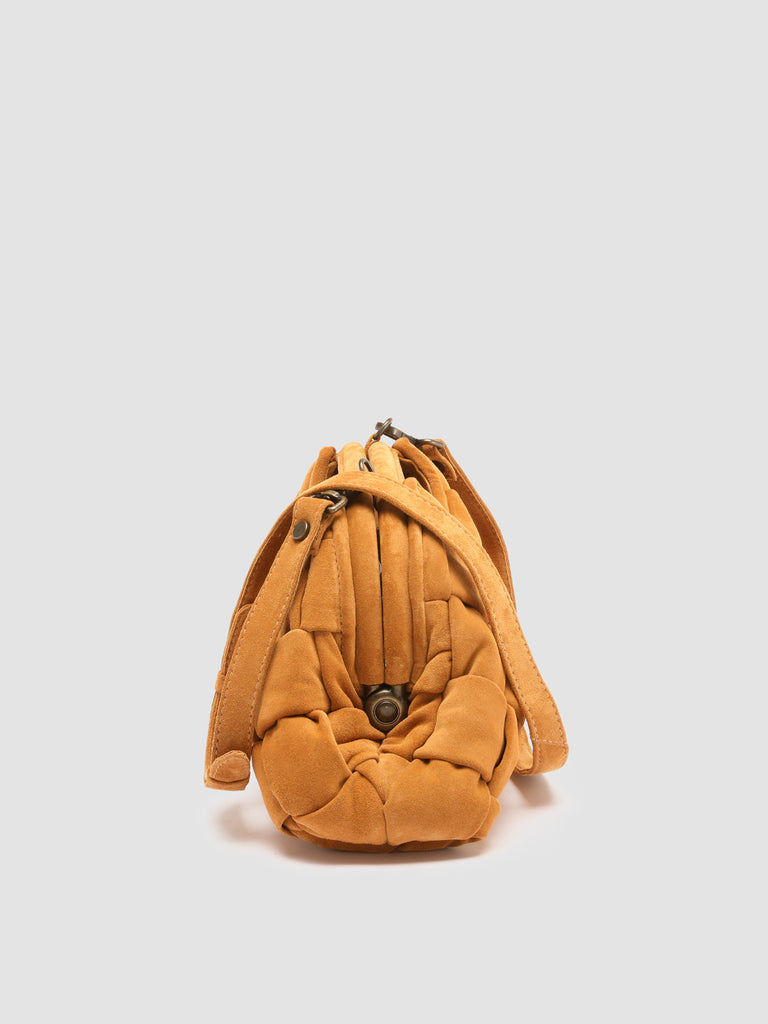 HELEN 08 - Brown Woven Suede Clutch Bag  Officine Creative - 5