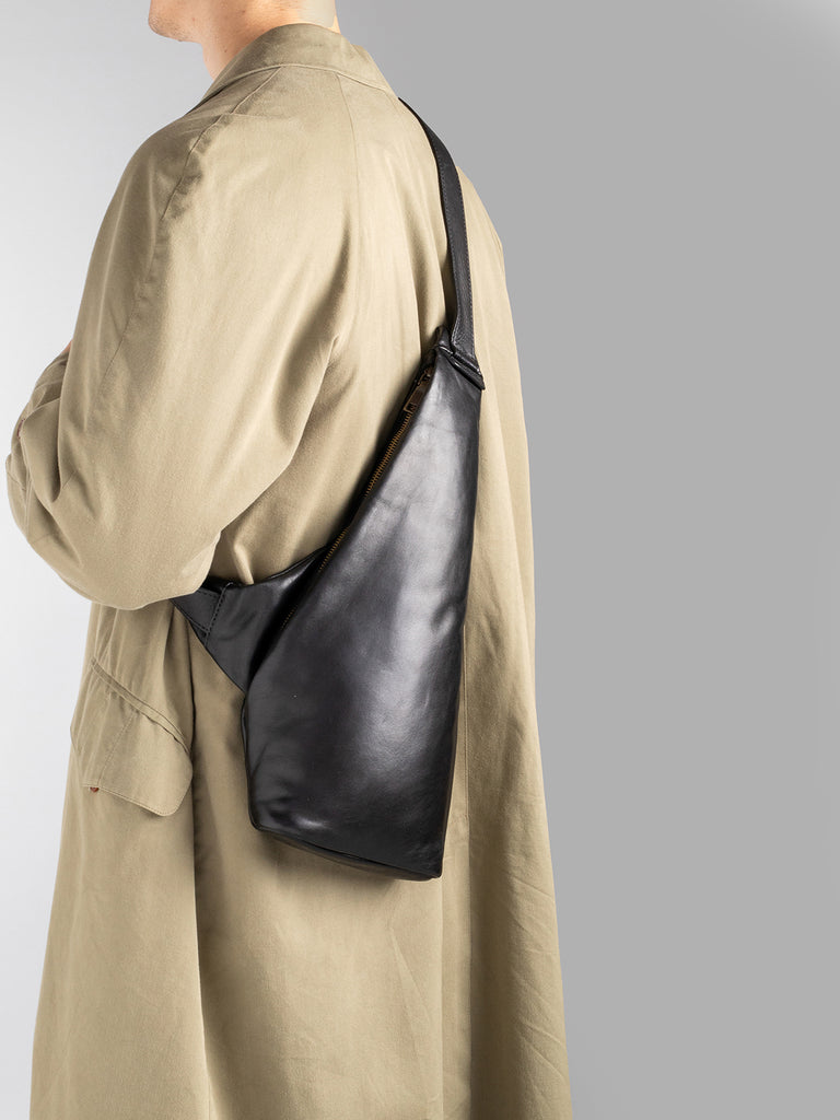 HELMET 35 - Black Leather Backpack  Officine Creative - 5