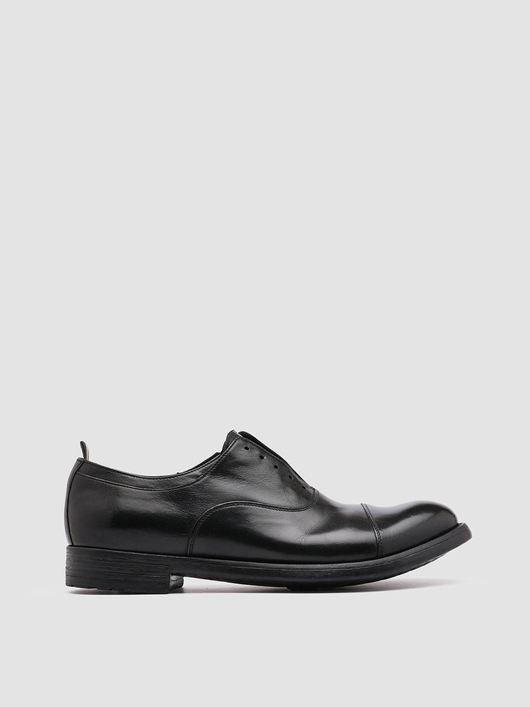 HIVE 004 - Scarpe Oxford in Pelle Nera