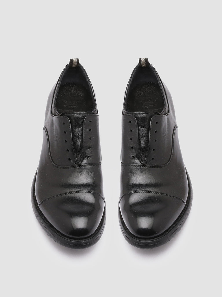 HIVE 004 - Scarpe Oxford in Pelle Nera