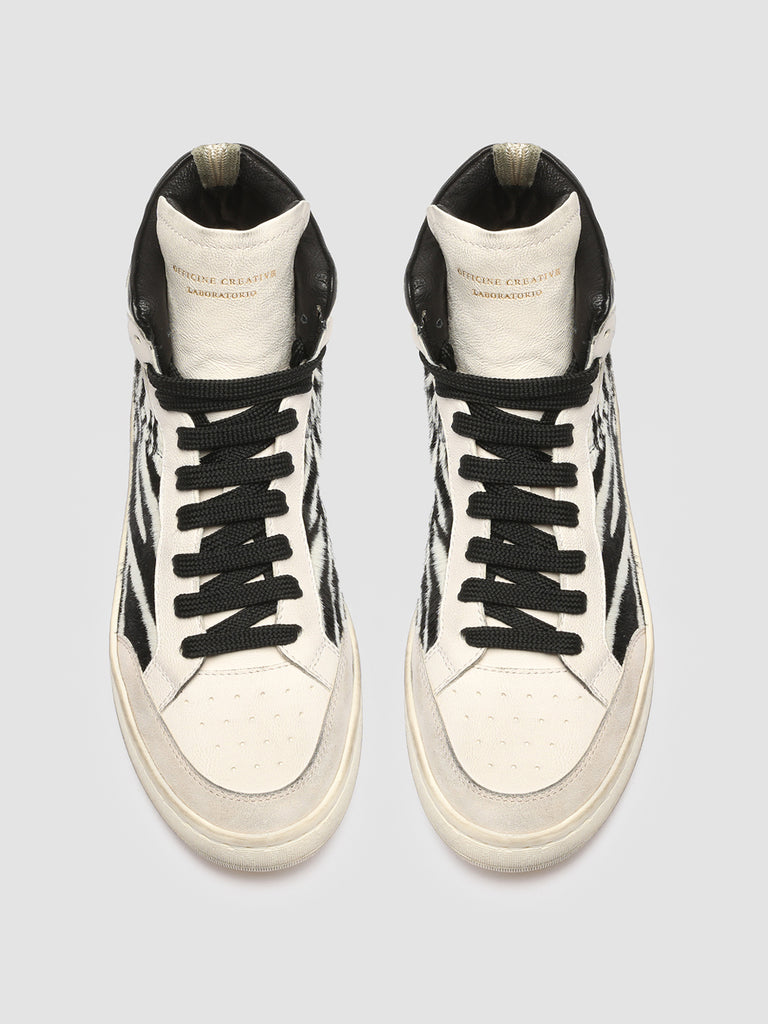KAREEM 104 - White Leather Sneakers