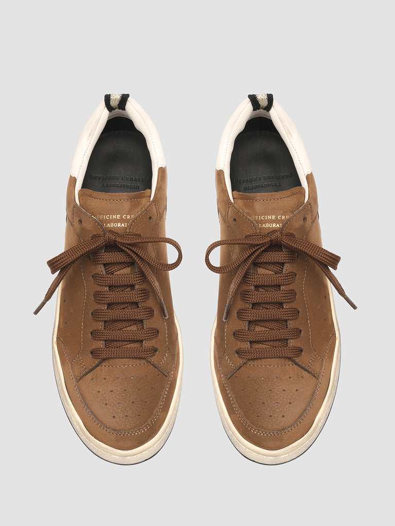 KAREEM 106 - Brown Nubuk Sneakers