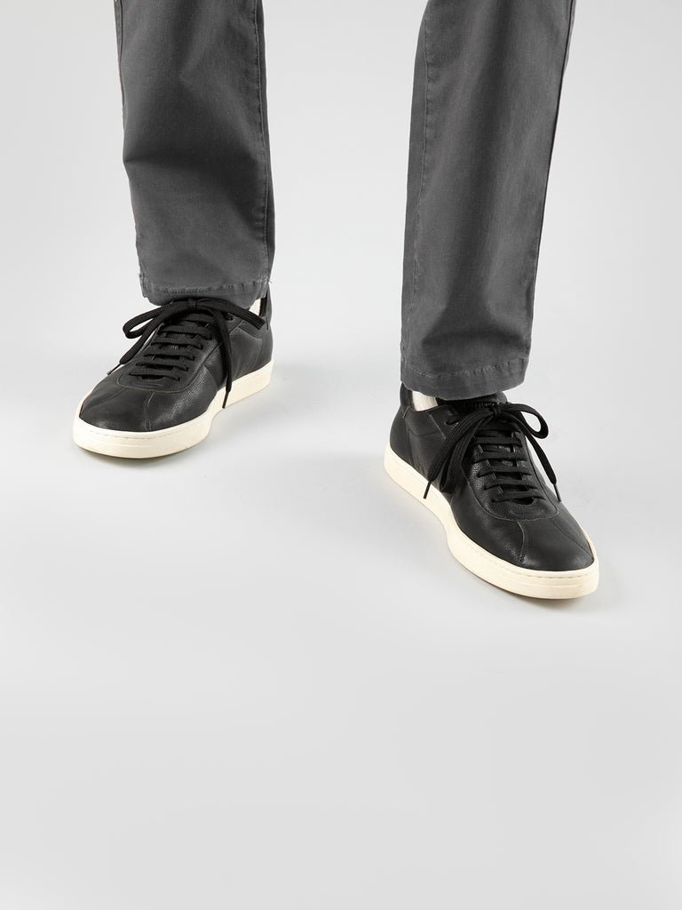 KARMA 012 - Black Leather Sneakers Men Officine Creative - 6