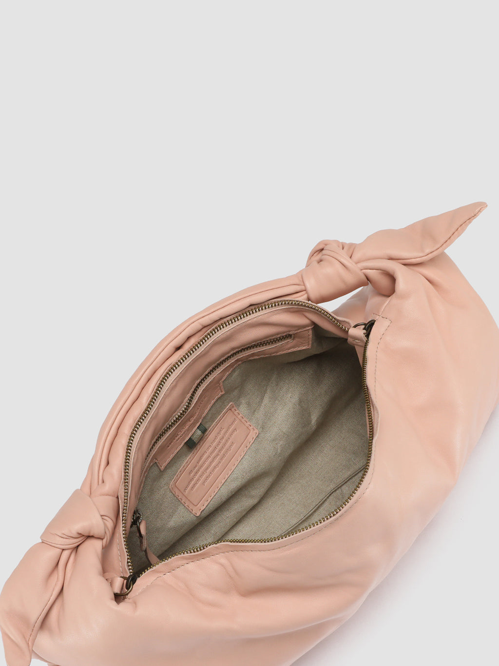 BOLINA 029 - Rose Leather Hobo Bag  Officine Creative - 6