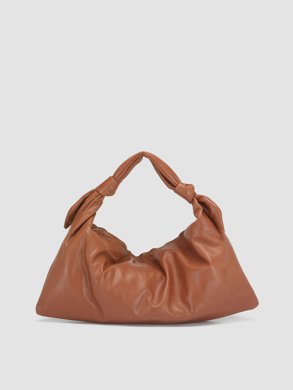 BOLINA 029 - Brown Leather Hobo Bag  Officine Creative - 4