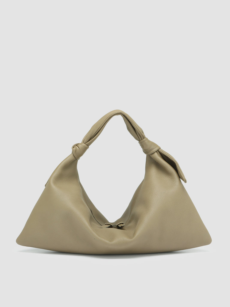 BOLINA 031 - Brown Leather Hobo Bag  Officine Creative - 1