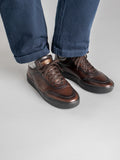 KYLE LUX 001 - Brown Leather Sneakers Men Officine Creative - 6