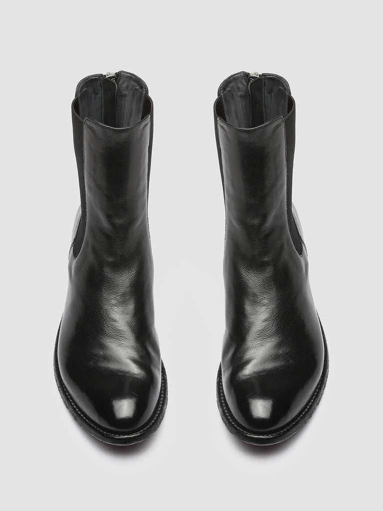 LEXIKON 073 - Black Leather Chelsea Boots Women Officine Creative - 2