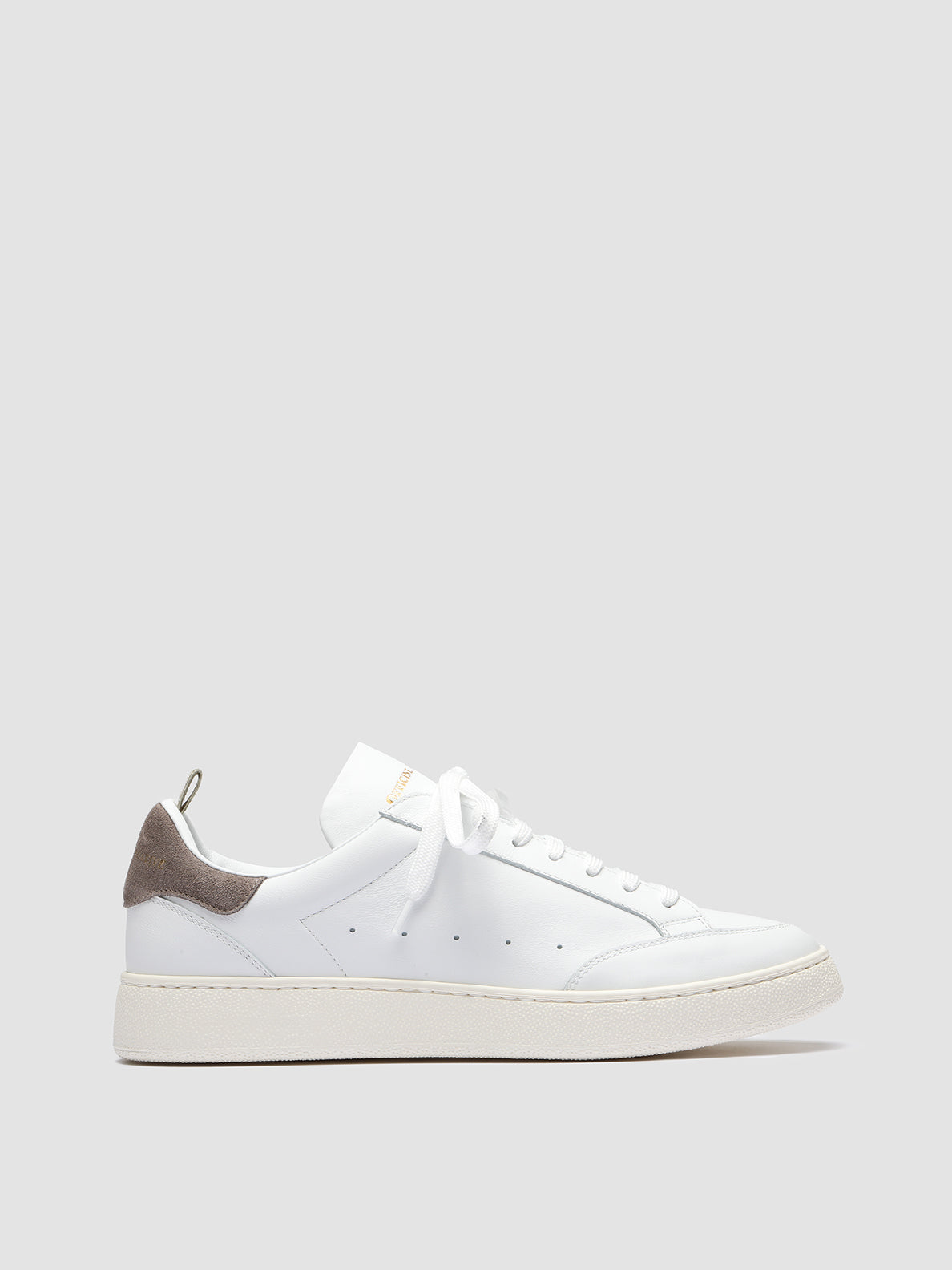 Officine Creative MOWER 007 Sneakers in Pelle Bianca