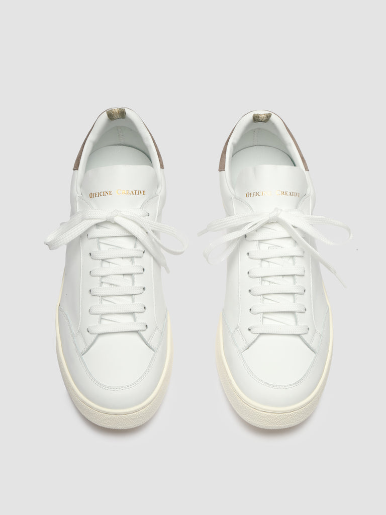 MOWER 007 - White Leather Sneakers Men Officine Creative - 2