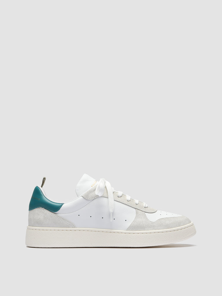 MOWER 008 - White Leather and Suede Sneakers Men Officine Creative - 1