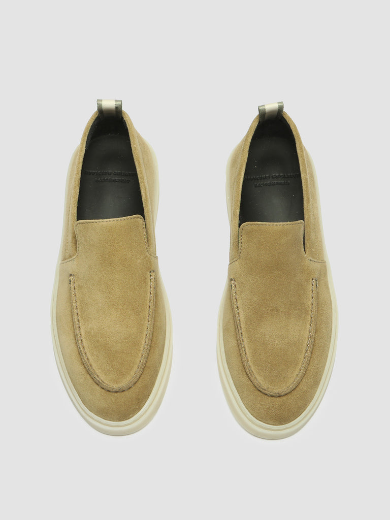 MUSKRAT 105 - Sughero Leather Slip-on Sneakers